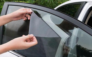 How long can the window be opened after the car is coated