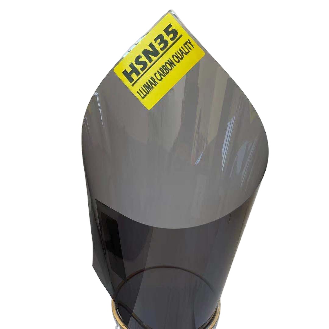HSN35 USA LLUMAR CARBON QUALITY FILM BLACK 35% IR CUT 40% SOLAR WINDOW AUTOMOTIVE SUPER SHRINKAGE LLUMAR QUALITY CARBON FILM