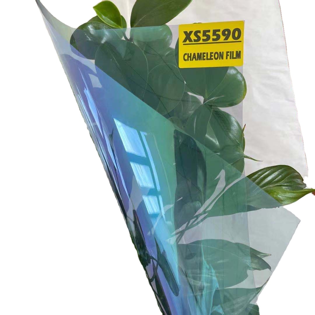 XS5590 CHAMELEON FILM VLT 55% IR CUT 90% AUTOMOTIVE WINDOW COLORFUL TINTING CHAMELEON FILM