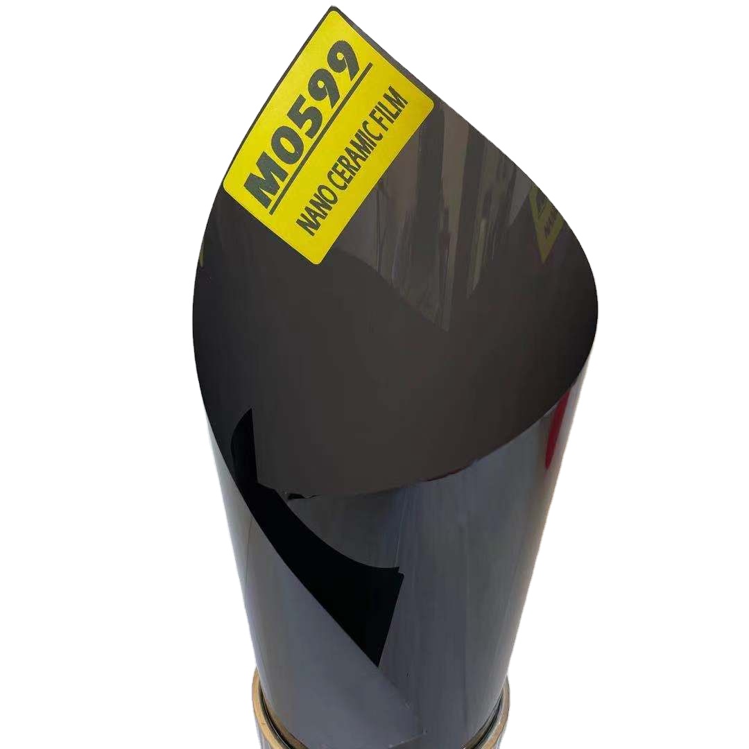 M0599 VLT5% IR99% HIGH QUALITY ANTI-HEAT NANO CERAMIC CAR WINDOW TINT SOLAR CONTROL AUTOMOTIVE FILM