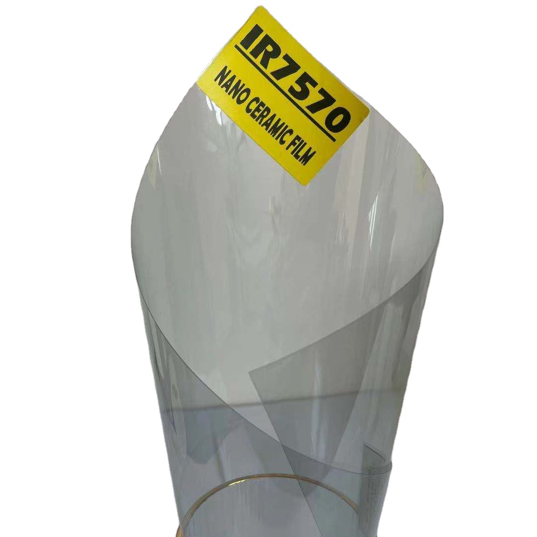 IR7570 VLT 75% IR 70% UV 99% NANO CERAMIC SOLAR WINDOW FILM TINT WINDOW PRIVACY FILM WINDOW PROTECTION WINDSHIELD FILM