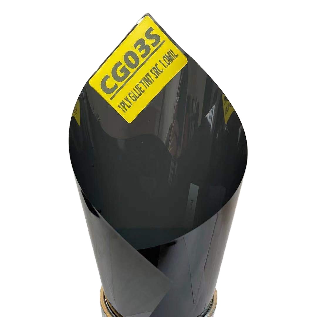 CG03S VLT3% IR 11% PROTECTION FILM WINDOW GLASS FILM GLUE TINT CERAMIC SOLAR CONTROL WINDOW AUTOMOTIVE FILM