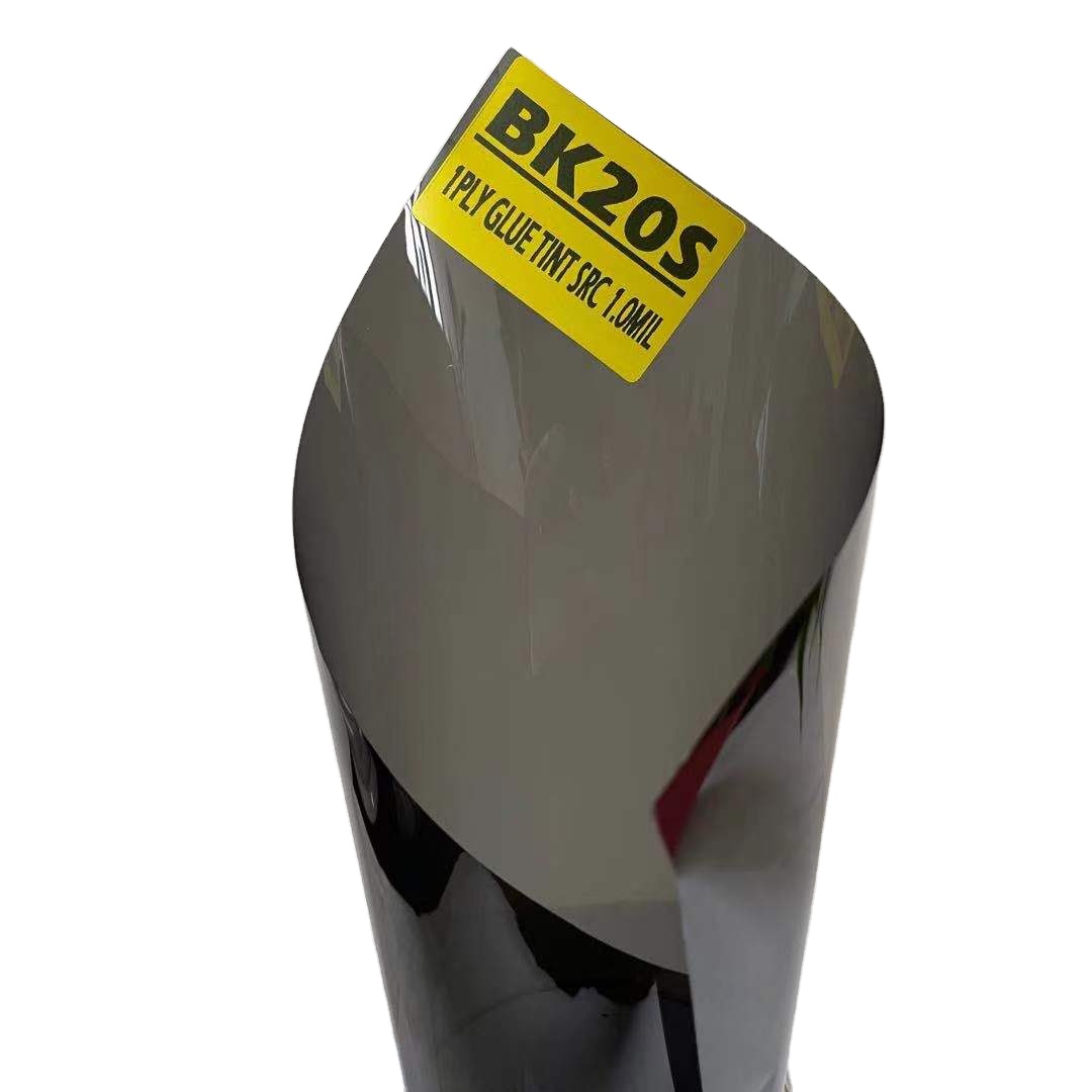 BK20S GLUE TINT FILM VLT 20% IR 11% UV 99% ANTI HEAT CERAMIC SOLAR CONTROL WINDOW TINTING AUTOMOTIVE GLUE TINT FILM