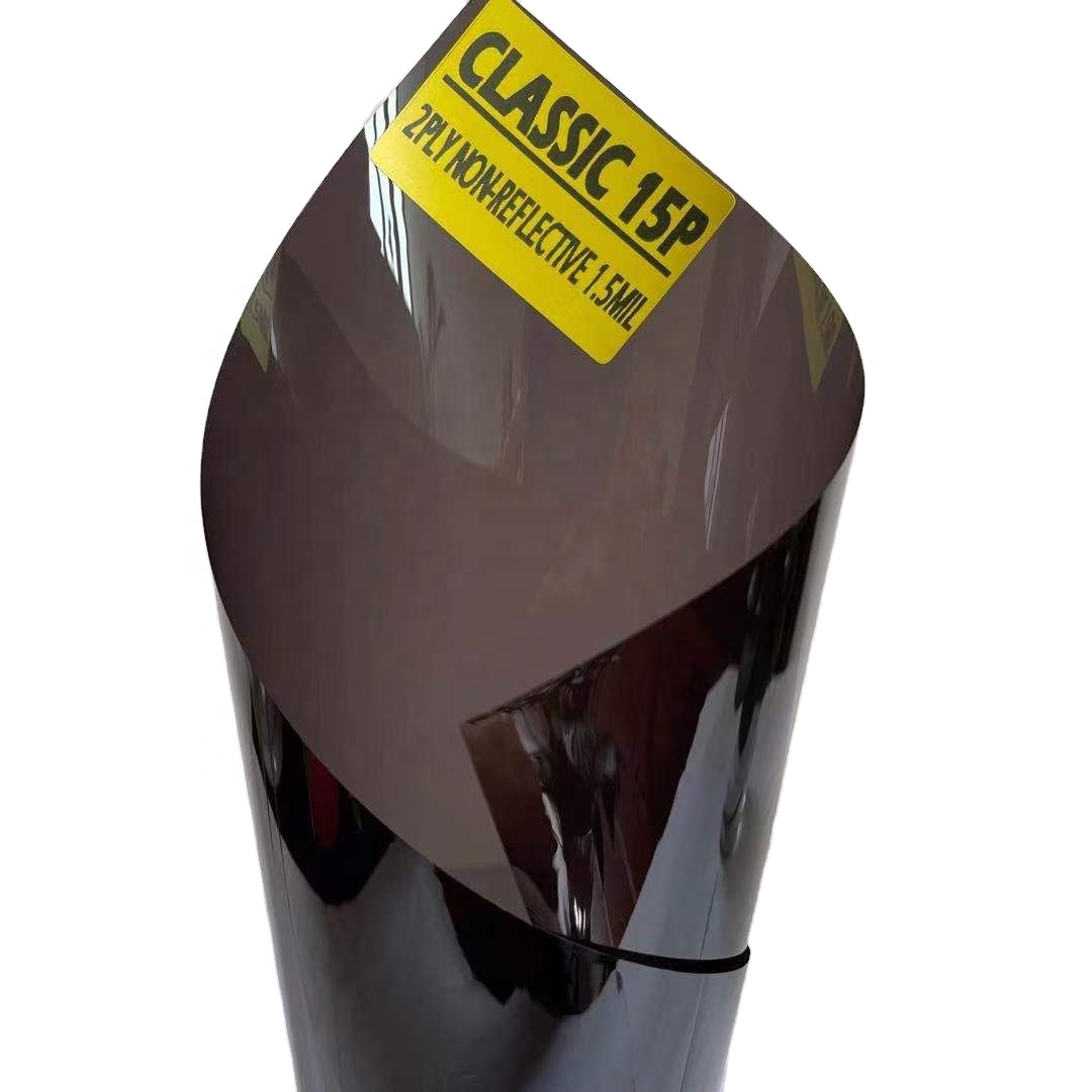 CLASSIC15P 2PLY 1.5MIL NON- REFLECTIV VLT 15% IR 10% CERAMIC HEAT SOLAR TINT FILM WINDOW TINT AUTOMOTIVE FILM