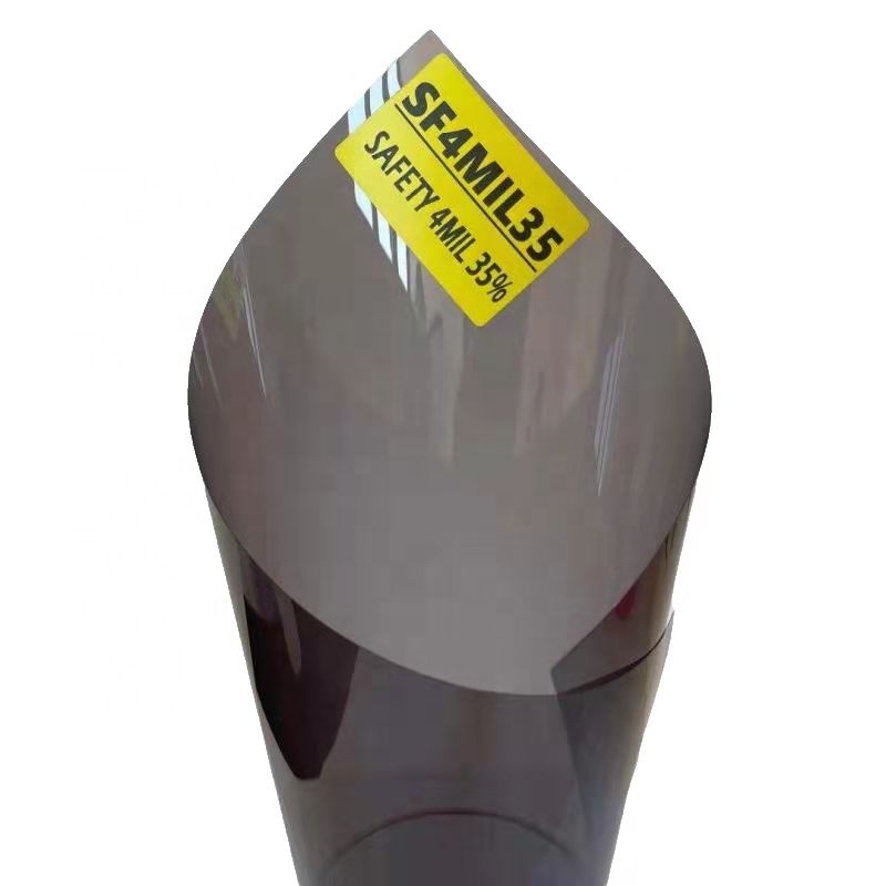 SF4MIL35 SAFETY FILM THICKNESS 4MIL Car Window Sticker Explosion-proof Film SOLAR CONTROL WINDOW AUTOMOTIVE SECURITY FILM
