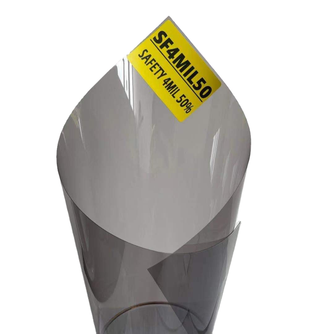 SECURITY FILM 4MIL SF4MIL50 SAFETY FILM FOR CAR SOLAR CONTROL WINDOW AUTOMOTIVE SAFETY FILM