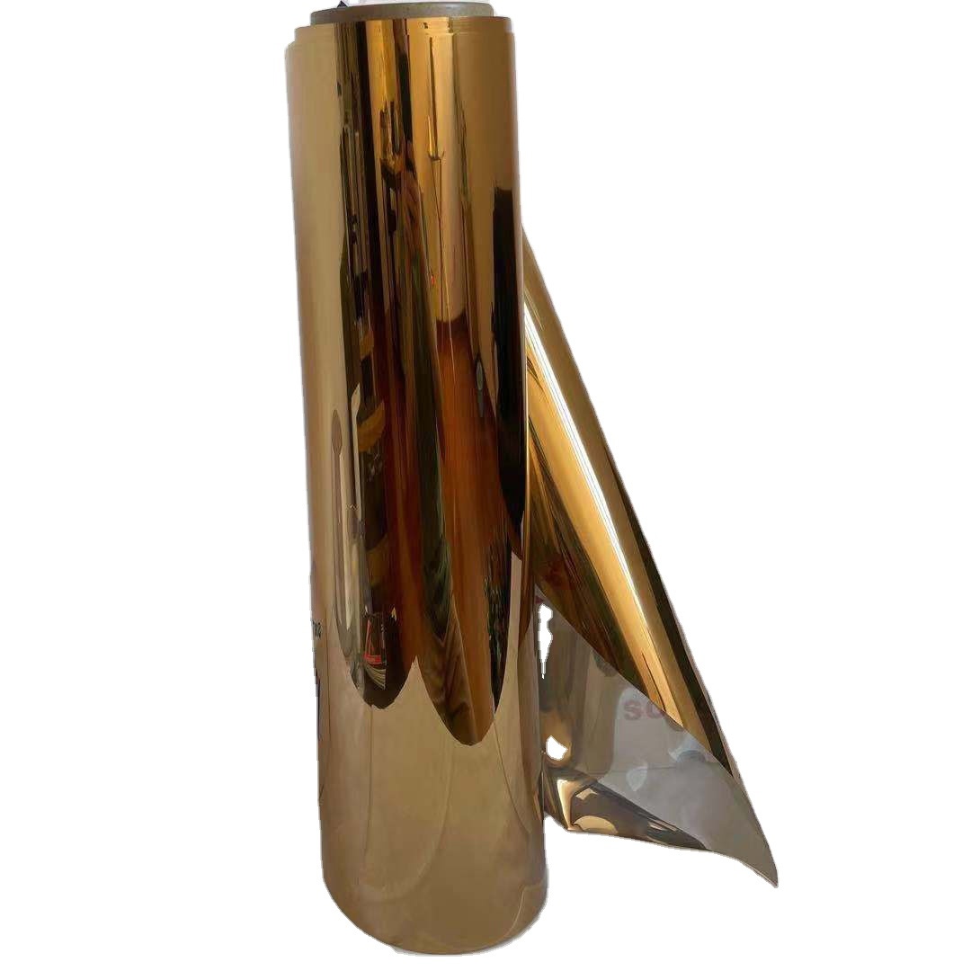 CARBON GOLD 20 ARCHITECTURE FILM GOLD 1.5MIL COMMERCIAL RESIDENTIAL CARBON PIGMENT COLORED SILVER SAFETY FILM