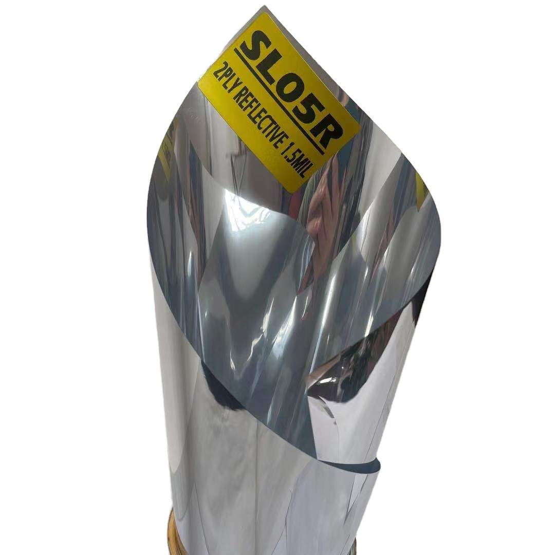 SL05R SECURITY FILM FOR GLASS ARCHITECTURE BUILDING COMMERCIAL RESIDENTIAL REFLECTIVE SILVER AUTOMOTIVE FILM