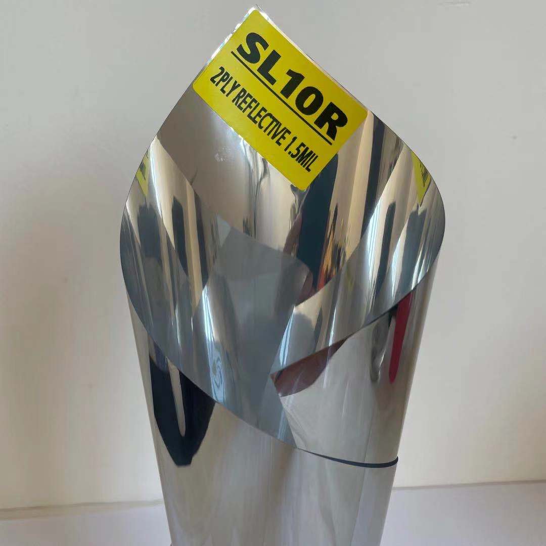 SL10R DOUBLE SHINNING 2 PLY 1.5 MIL BUILDING ARCHITECTURE COMMERCIAL&RESIDENTIAL SAFETY FILM FOR BUILDING GLASS