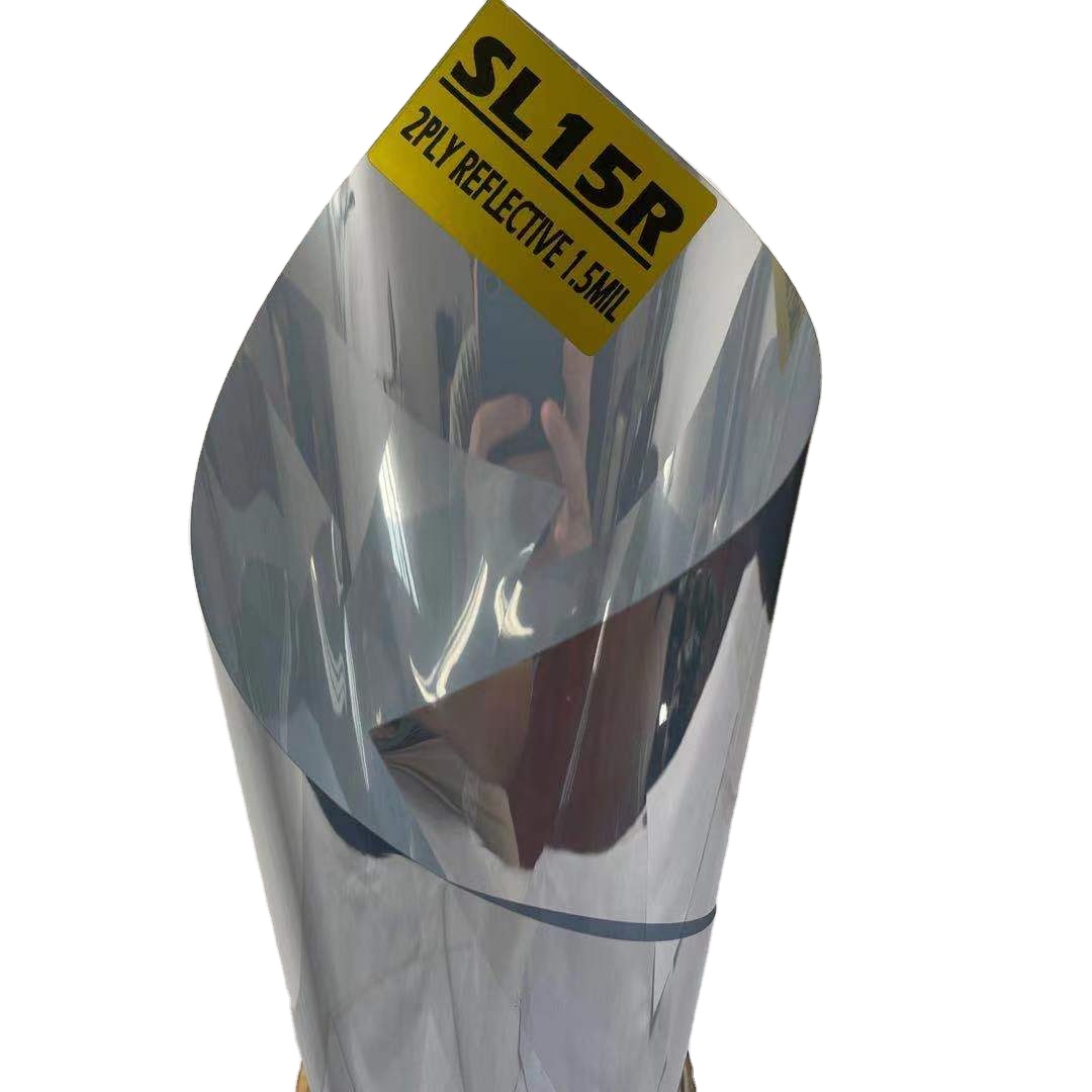 SL15R HIGN QUALITY SECURITY FILM FOR BUILDING GLASS BUILDING ARCHITECTURE COMMERCIAL RESIDENTIAL REFLECTIVE FILM
