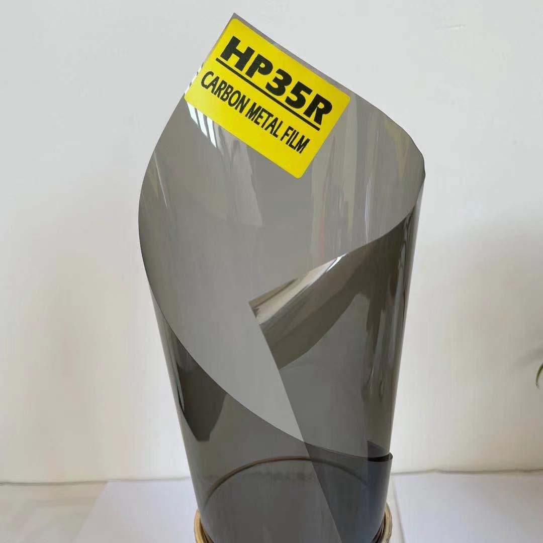 HP35R CAR ACCESSORIES WINDOW FILM MANUFACTURER CARBON LIFE-TIME WARRANTY VLT 35% IR 75% CARBON AUTOMOTIVE WINDOW FILM