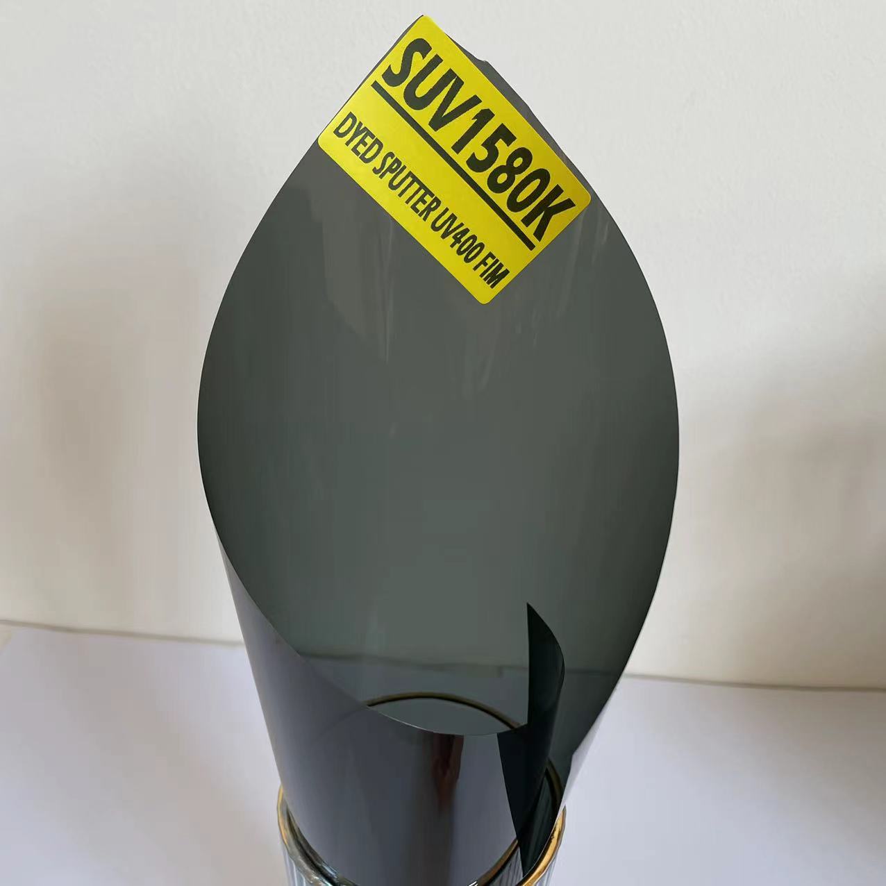SUV1580K DYED UV400 FILM CAR WINDOW TINT FILM SOLAR PROTECTIVE DYED SPUTTER UV400 AUTOMOTIVE WINDOW FILM