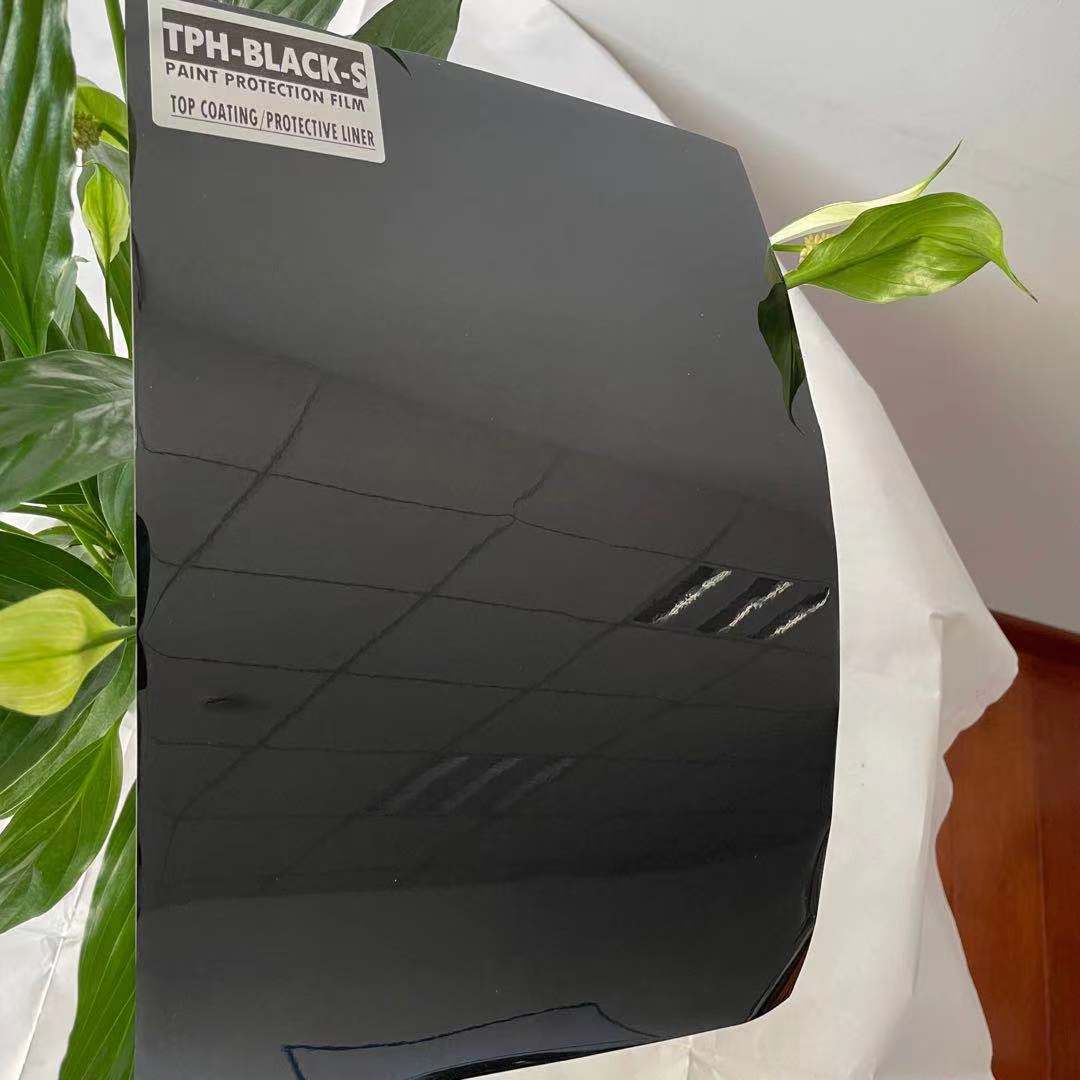 TPH-BLACK-S PPF ULTRA SOFT EASY INSTALL HIGH CLEAR ANTI-SCRATCH PIANO SPARKS BLACK NANO COATING CAR BODY PAINT PROTECTION FILM