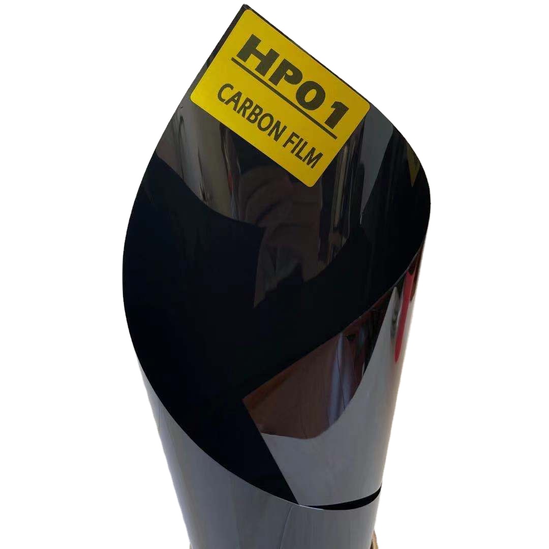 HP01 VLT 1% IR 87% UV 99% HEAT CONTROL WINDOW FILM CARBON CERAMIC SOLAR CONTROL WINDOW TINT AUTOMOTIVE FILM