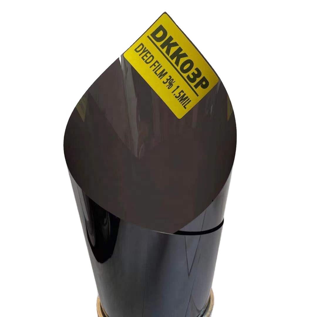 DKK03P GOOD PRICE VLT 5% IR 10% UV 99% DYED CERAMIC SOLAR CONTROL Window TINT FILM AUTOMOTIVE WINDOW FILM
