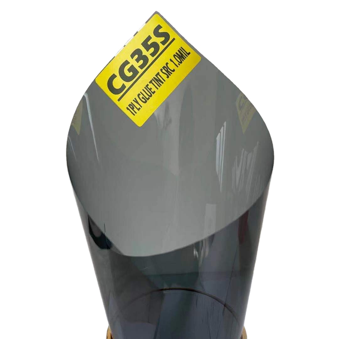 CG35S HIGH QUALITY VLT 35% IR 11% ADHESIVE WINDOW FILM CERAMIC SOLAR CONTROL WINDOW GLUE TINT AUTOMOTIVE FILM